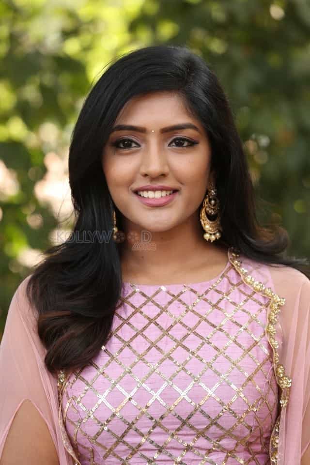 Actress Eesha Rebba At Subrahmanyapuram Movie Opening Photos