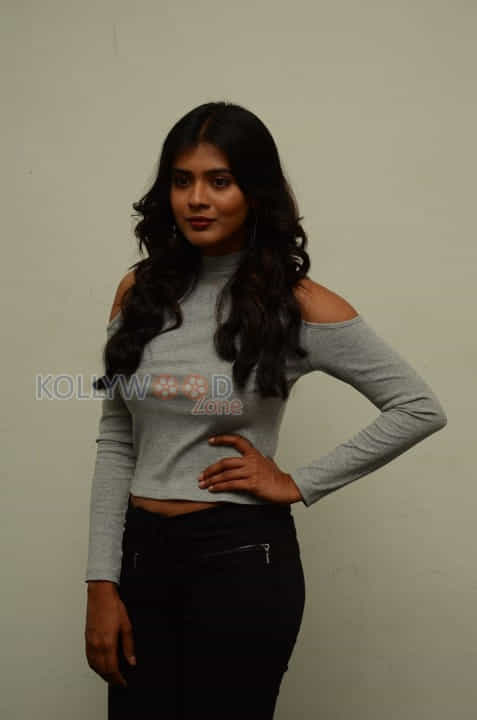 Actress Hebah Patel At Angel Movie Opening Photos