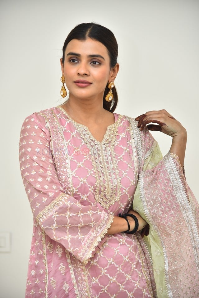 Actress Hebah Patel at Odela 2 Movie Interview Photos 07