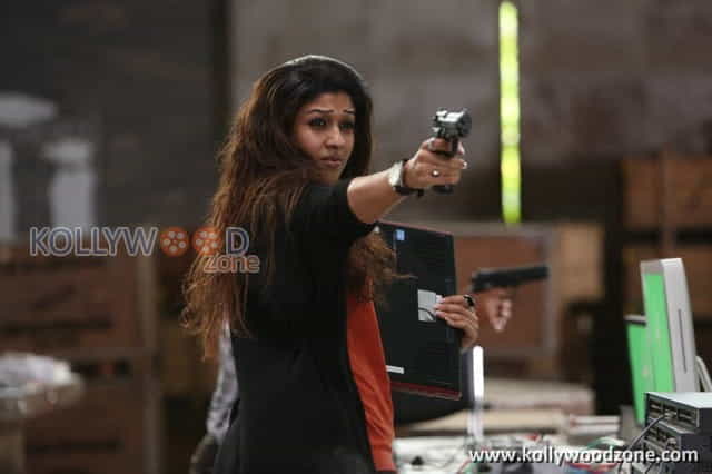 Actress Nayantara In Arrambam Movie Pictures