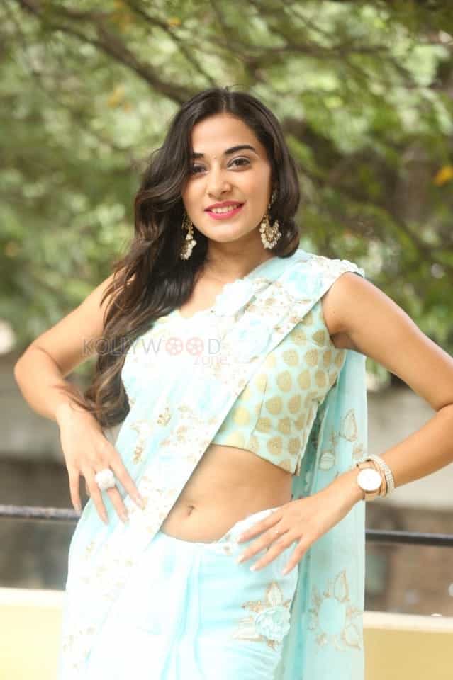 Actress Stefy Patel At Ninnu Thalachi Movie Press Meet Photos