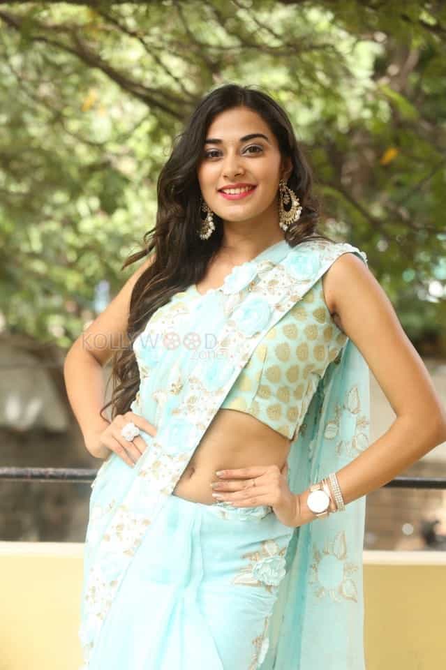 Actress Stefy Patel At Ninnu Thalachi Movie Press Meet Photos