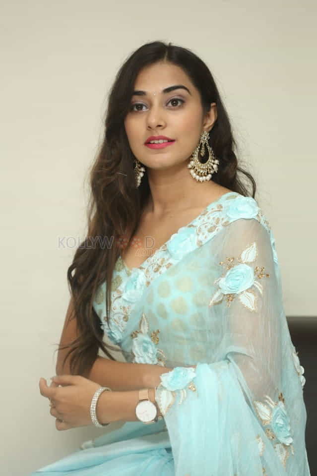 Actress Stefy Patel At Ninnu Thalachi Movie Press Meet Photos