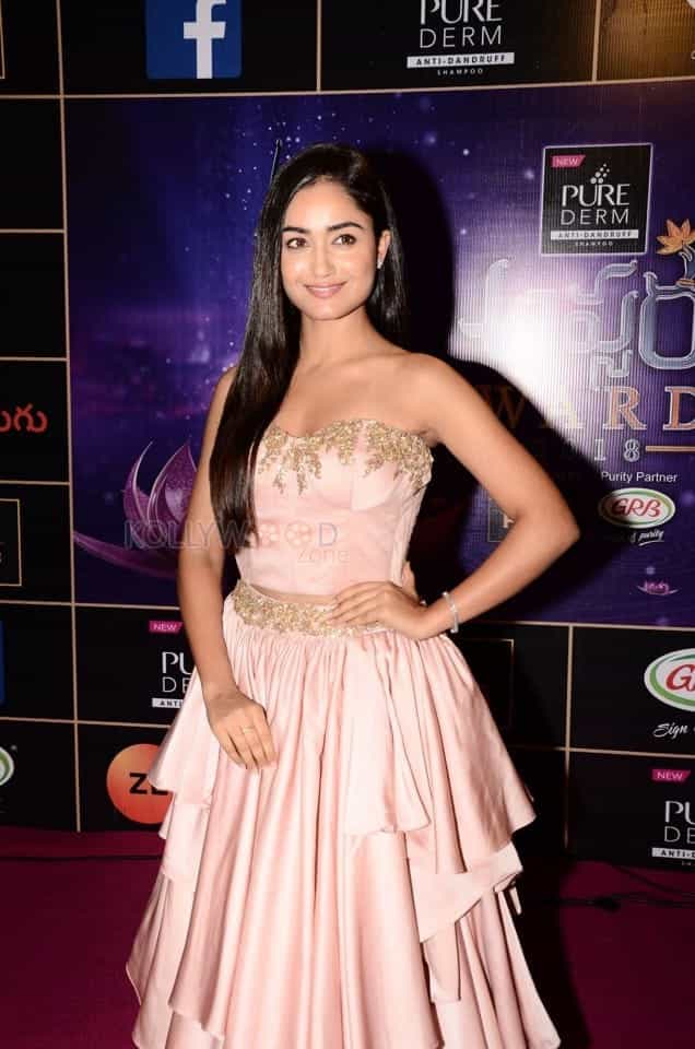 Actress Tridha Choudhury At Zee Apsara Awards Photos