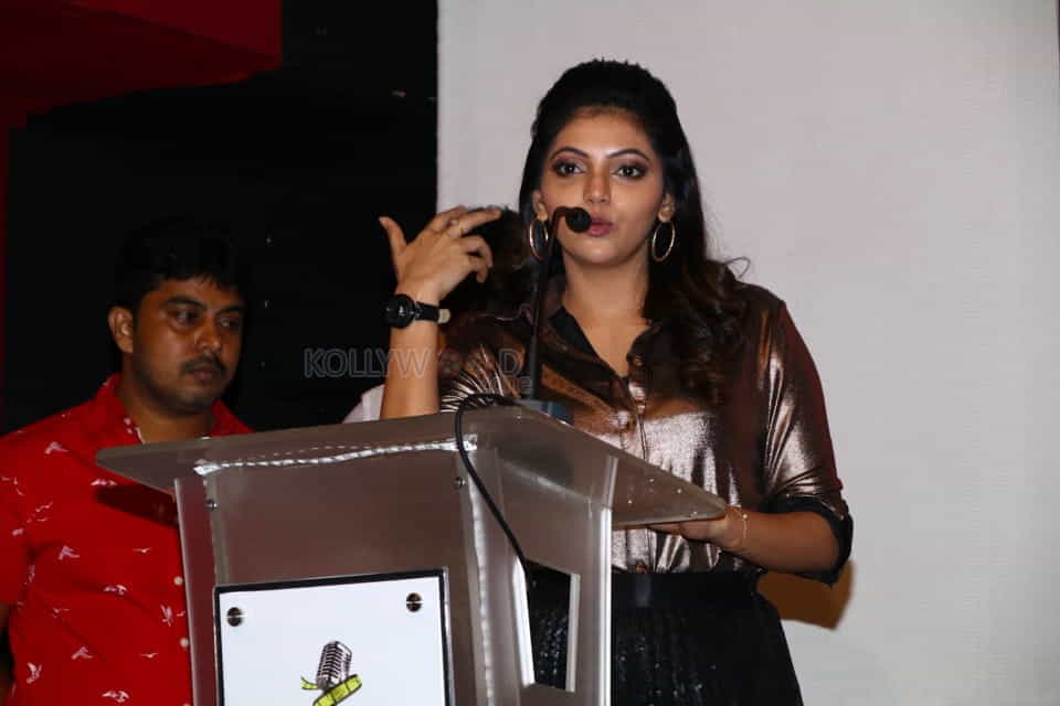 Athulya Ravi At Capmaari Press Meet Pictures