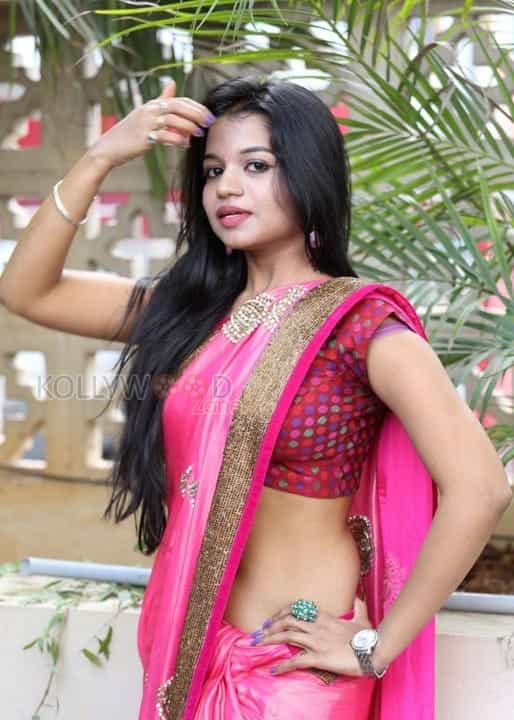 Bhavya Sri Sexy Saree Pictures