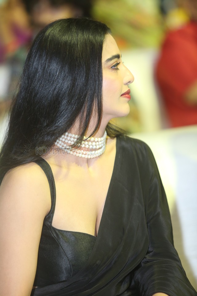 Heroine Daksha Nagarkar at Swag Pre Release Event Photos 07