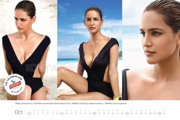 King Fisher Model Aisha Sharma Hot Photoshoot Pictures