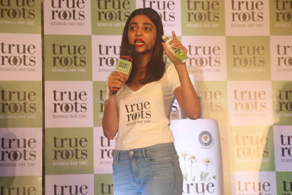 Radhika Apte At The Launch Of Marico S Botanical Hair Tonic At St Regis In Mumbai Photos