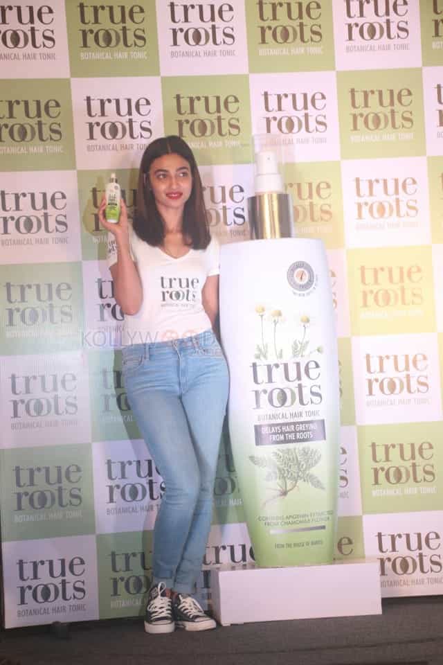 Radhika Apte At The Launch Of Marico S Botanical Hair Tonic At St Regis In Mumbai Photos