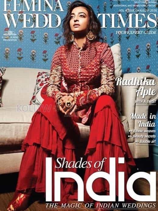 Radhika Apte Poses For Femina Wedding Times Photos