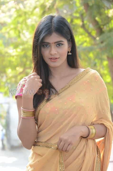 Telugu Actress Hebah Patel Saree Pictures