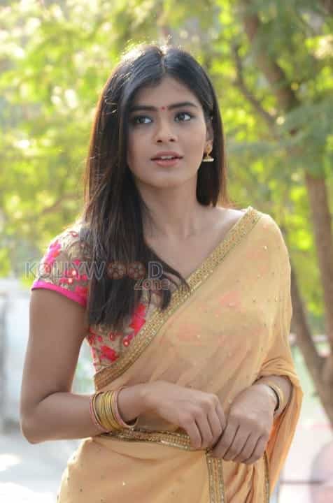 Telugu Actress Hebah Patel Saree Pictures