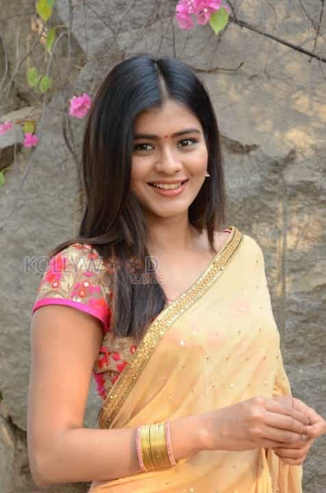 Telugu Actress Hebah Patel Saree Pictures