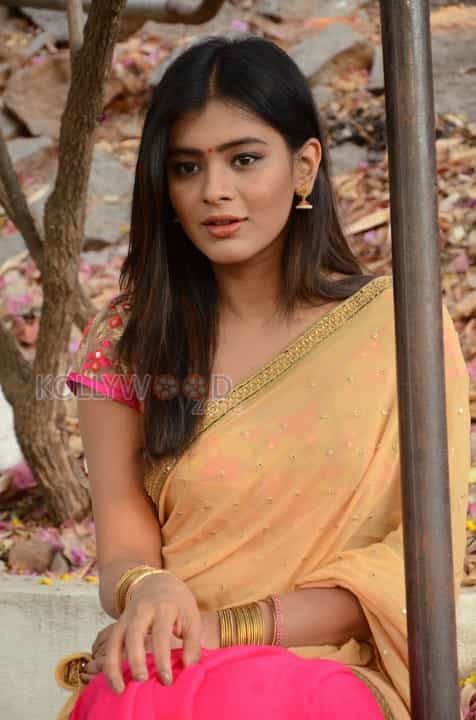 Telugu Actress Hebah Patel Saree Pictures