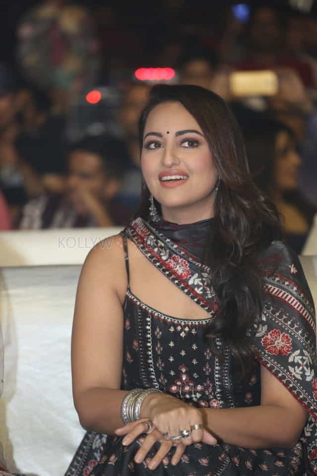 Actress Sonakshi Sinha At Dabangg Pre release Event Pictures