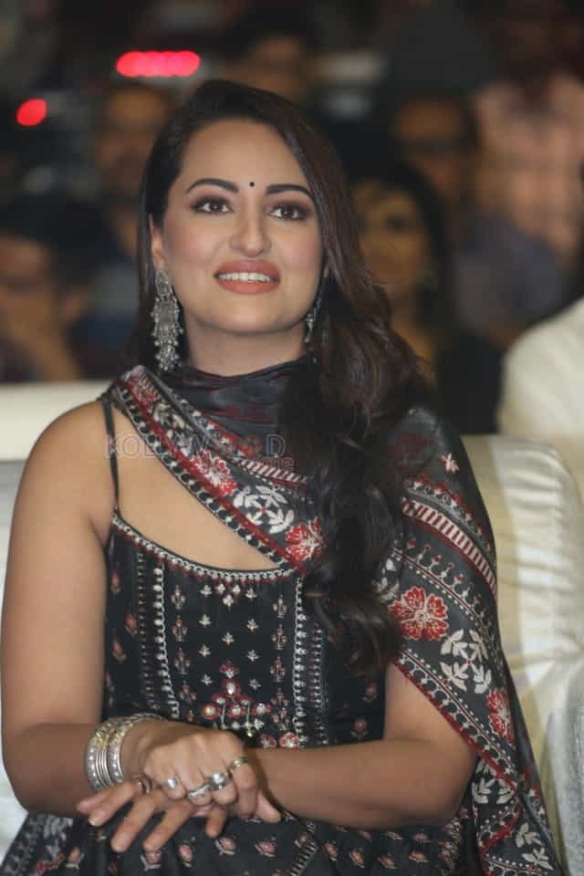 Actress Sonakshi Sinha At Dabangg Pre release Event Pictures