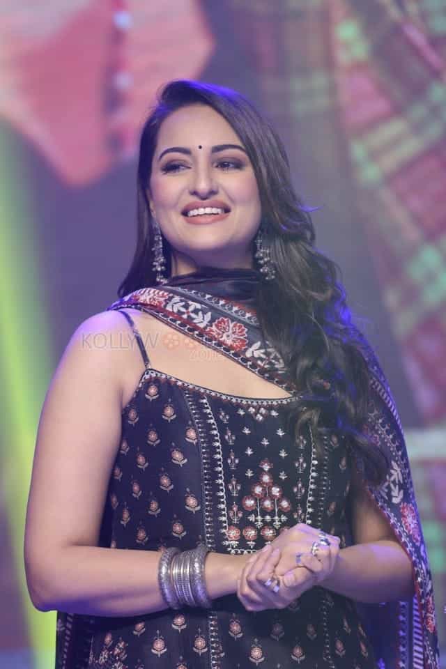 Actress Sonakshi Sinha At Dabangg Pre release Event Pictures