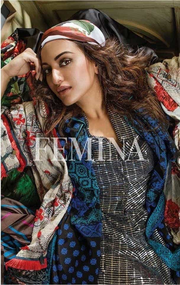 Actress Sonakshi Sinha Femina Magazine Photos