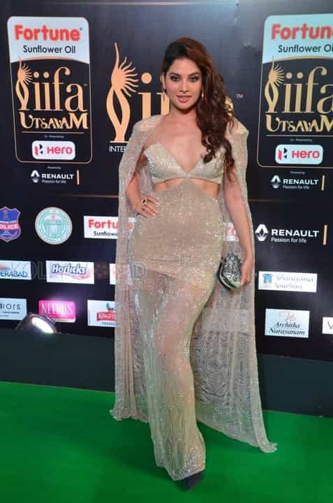 Actress Tanya Hope Hot At Iifa Utsavam Awards Photos