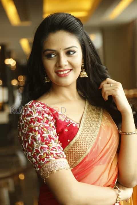 Beautiful Actress Sreemukhi Photoshoot Pictures