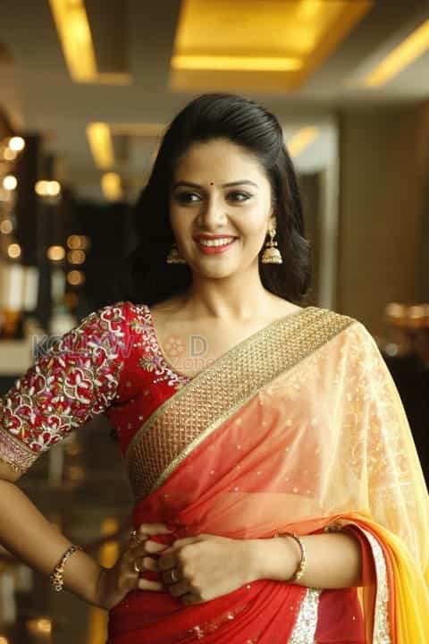 Beautiful Actress Sreemukhi Photoshoot Pictures