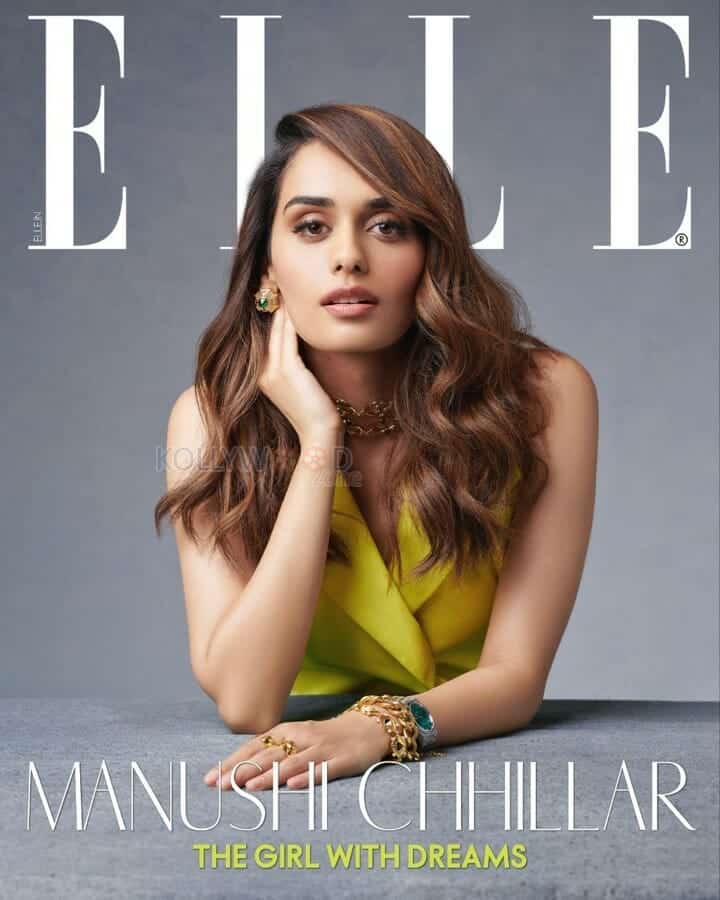 Manushi Chhillar Elle Magazine Photoshoot Pictures 03