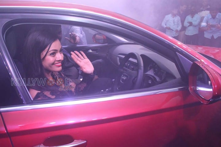 Pooja Kumar At Audi A Matix Car Launch Photos