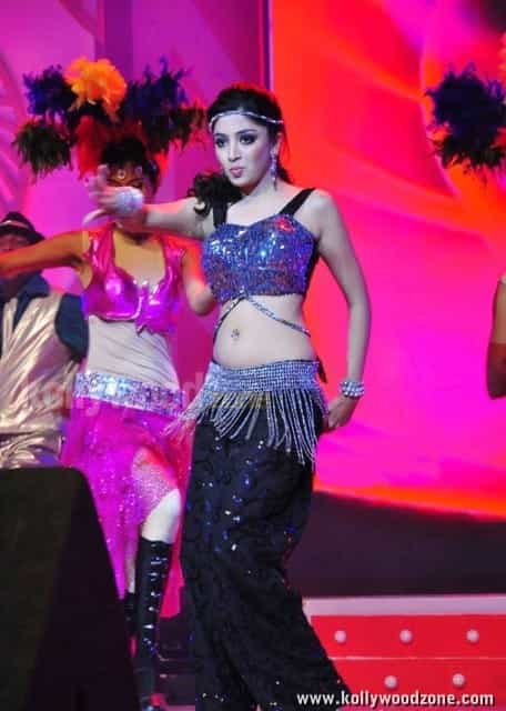 Poonam Kaur Dancing At Tsr Tv Film Awards Photos