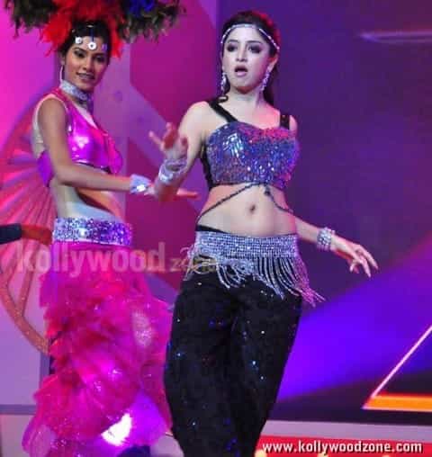 Poonam Kaur Dancing At Tsr Tv Film Awards Photos