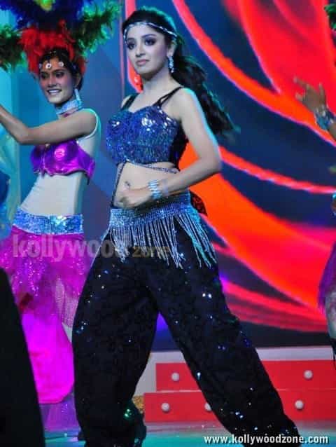 Poonam Kaur Dancing At Tsr Tv Film Awards Photos