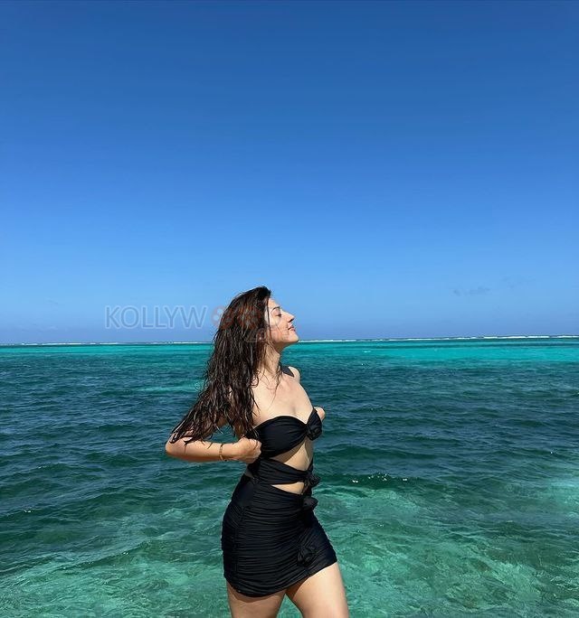 Sexy Mehreen Pirzada Maldives Vacation Bikini Photos 03