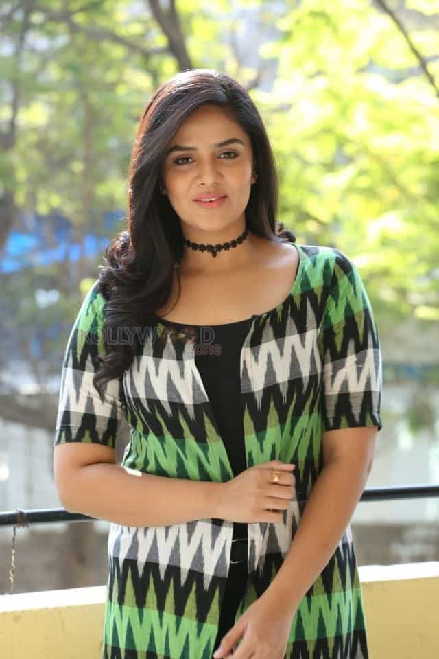 Sreemukhi At Good Bad Ugly Press Meet Photos