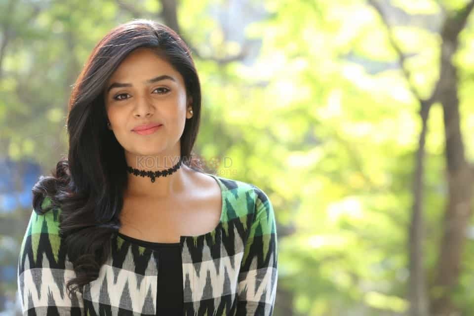 Sreemukhi At Good Bad Ugly Press Meet Photos