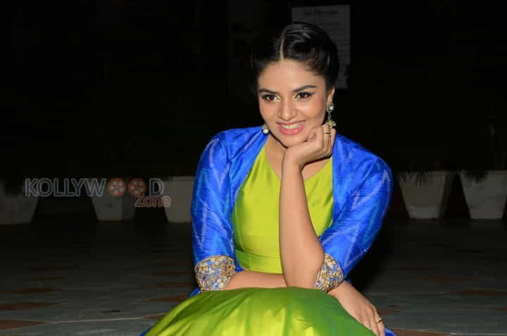 Sri Mukhi At Rail Audio Launch Pictures