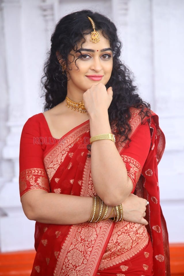 Actress Apsara Rani at New Movie Launch Photos 21