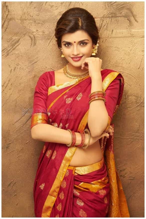 Actress Ashna Zaveri Traditional Photoshoot Photos