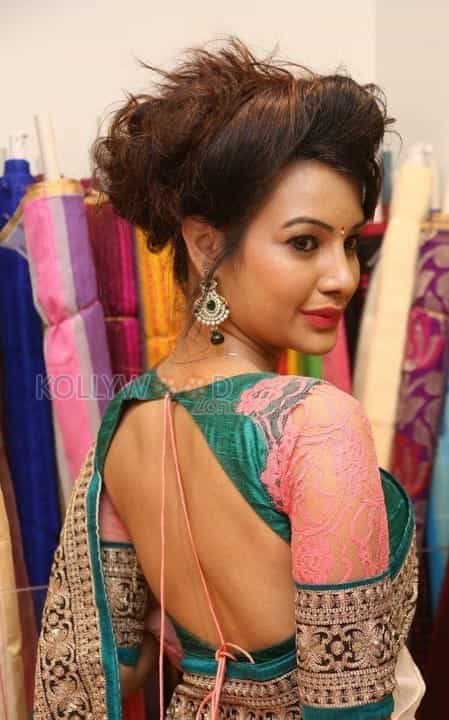 Actress Deeksha Panth At Nakshatra Designer Store Launch Photos