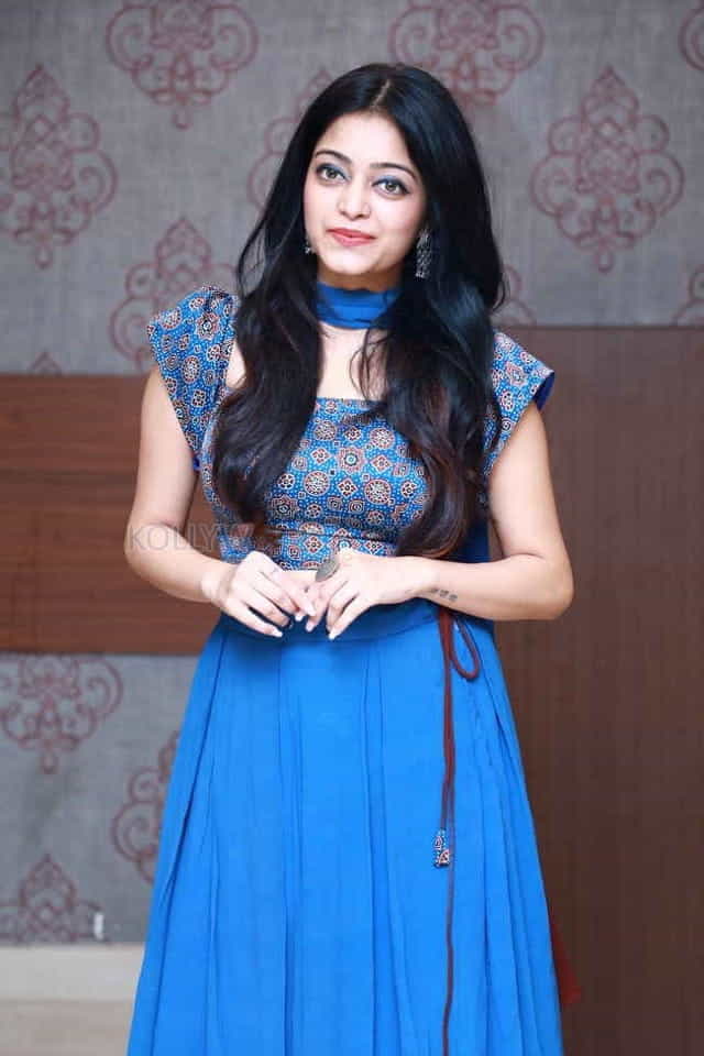 Actress Janani Iyer At Thalappakatti Super Woman Award Photos