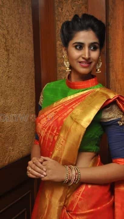 Actress Shamili In Saree Photoshoot Stills