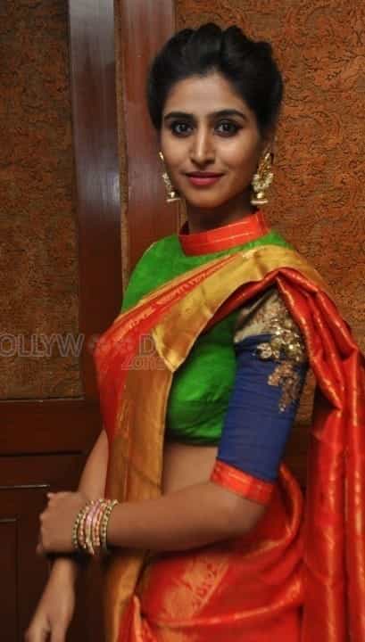 Actress Shamili In Saree Photoshoot Stills