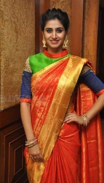 Actress Shamili In Saree Photoshoot Stills