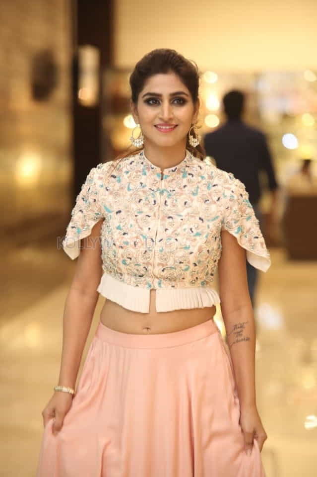 Varshini Sounderajan At Siima Th Edition Curtain Raiser Photos