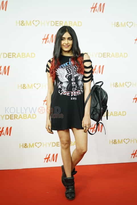 Actress Adah Sharma At H M Hyderabad Photos