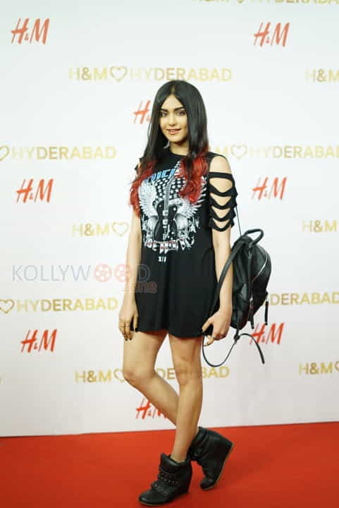 Actress Adah Sharma At H M Hyderabad Photos