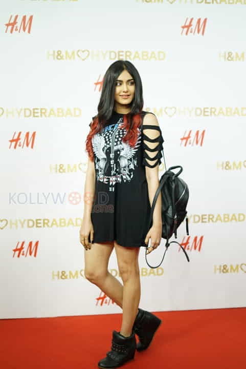 Actress Adah Sharma At H M Hyderabad Photos