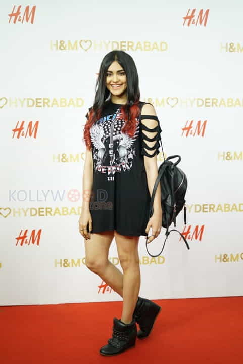 Actress Adah Sharma At H M Hyderabad Photos