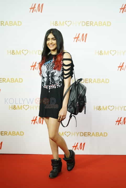 Actress Adah Sharma At H M Hyderabad Photos