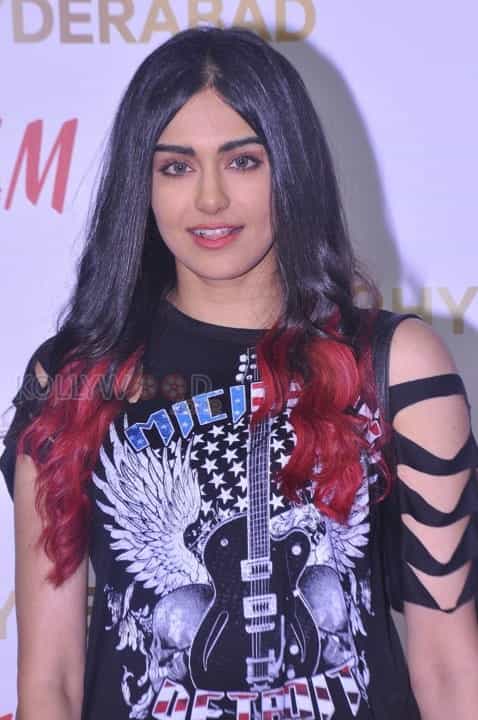 Actress Adah Sharma At H M Hyderabad Photos