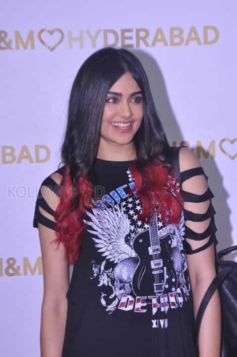 Actress Adah Sharma At H M Hyderabad Photos